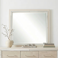 Alabaster Beige Mirror - Ornate Home