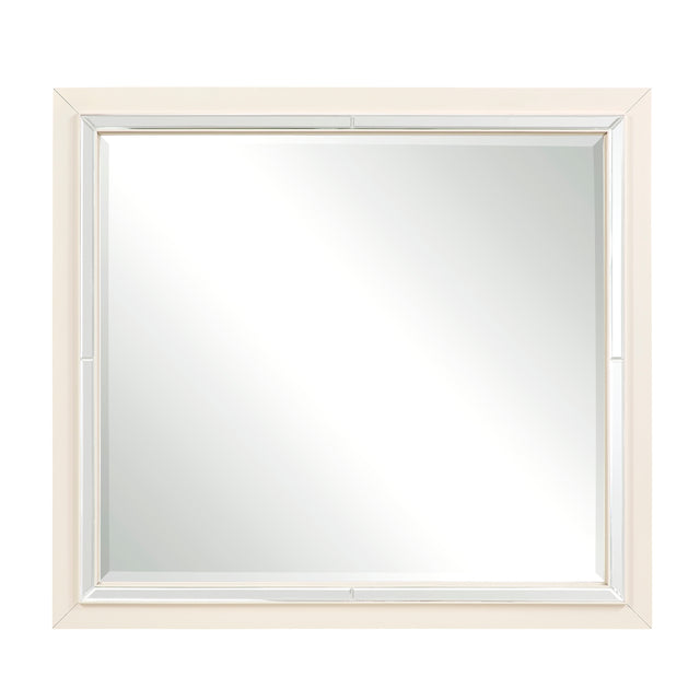 Alabaster Beige Mirror - Ornate Home