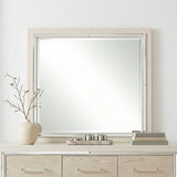 Alabaster Beige Mirror - Ornate Home