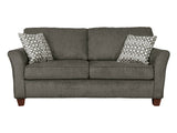 Alain Brown Loveseat - Ornate Home