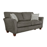 Alain Brown Loveseat - Ornate Home