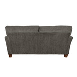 Alain Brown Loveseat - Ornate Home