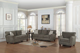 Alain Brown Loveseat - Ornate Home
