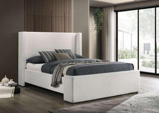Alamosa White Queen Bed - Ornate Home