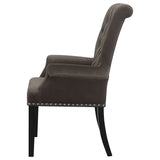 Alana Brown Arm Chair - Ornate Home