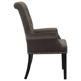 Alana Brown Arm Chair - Ornate Home