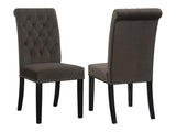 Alana Brown Side Chair (Set of 2) - Ornate Home