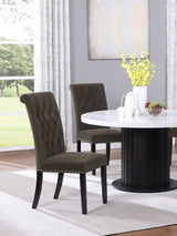 Alana Brown Side Chair (Set of 2) - Ornate Home