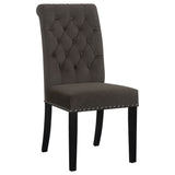Alana Brown Side Chair (Set of 2) - Ornate Home