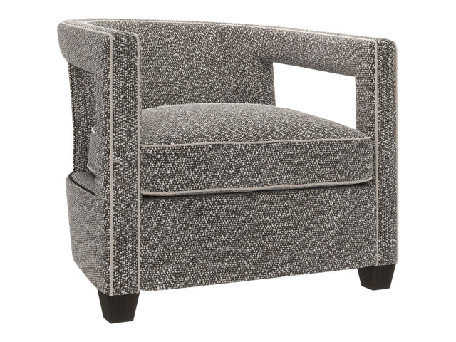 Alana Grey Fabric Chair - Ornate Home