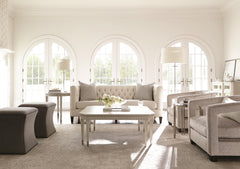 Alana Grey Fabric Chair - Ornate Home