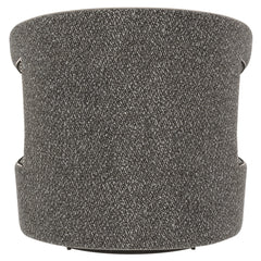 Alana Grey Fabric Swivel Chair - Ornate Home