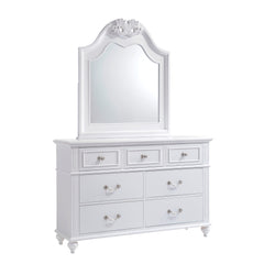 Alana White 4-Piece Full Platform Bedroom Set