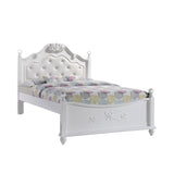 Alana White 5-Piece Full Platform Bedroom Set - Ornate Home