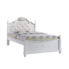 Alana White 5-Piece Full Platform Bedroom Set - Ornate Home