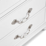 Alana White 5-Piece Full Platform Bedroom Set - Ornate Home