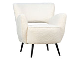 Alana White Occasional Chair - Ornate Home