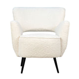 Alana White Occasional Chair - Ornate Home
