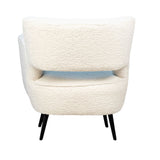 Alana White Occasional Chair - Ornate Home