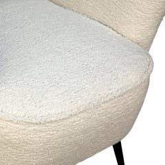 Alana White Occasional Chair - Ornate Home