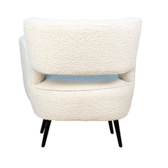 Alana White Occasional Chair - Ornate Home