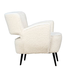 Alana White Occasional Chair - Ornate Home