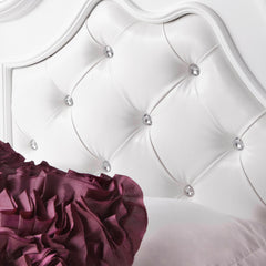 Alana White Twin Platform Bed - Ornate Home