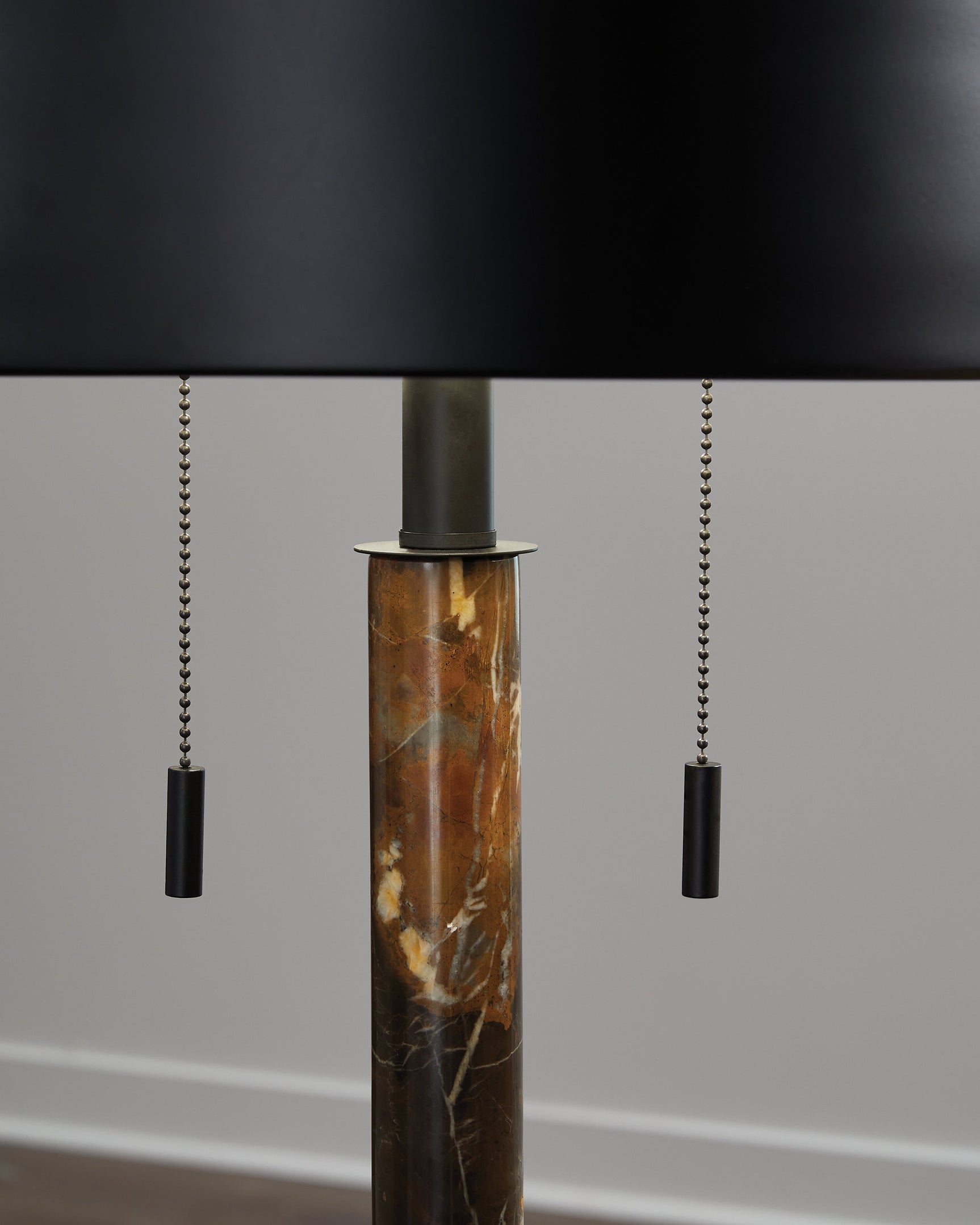 Alanbert Brown/Black Table Lamp (Online Special Price) - Ornate Home