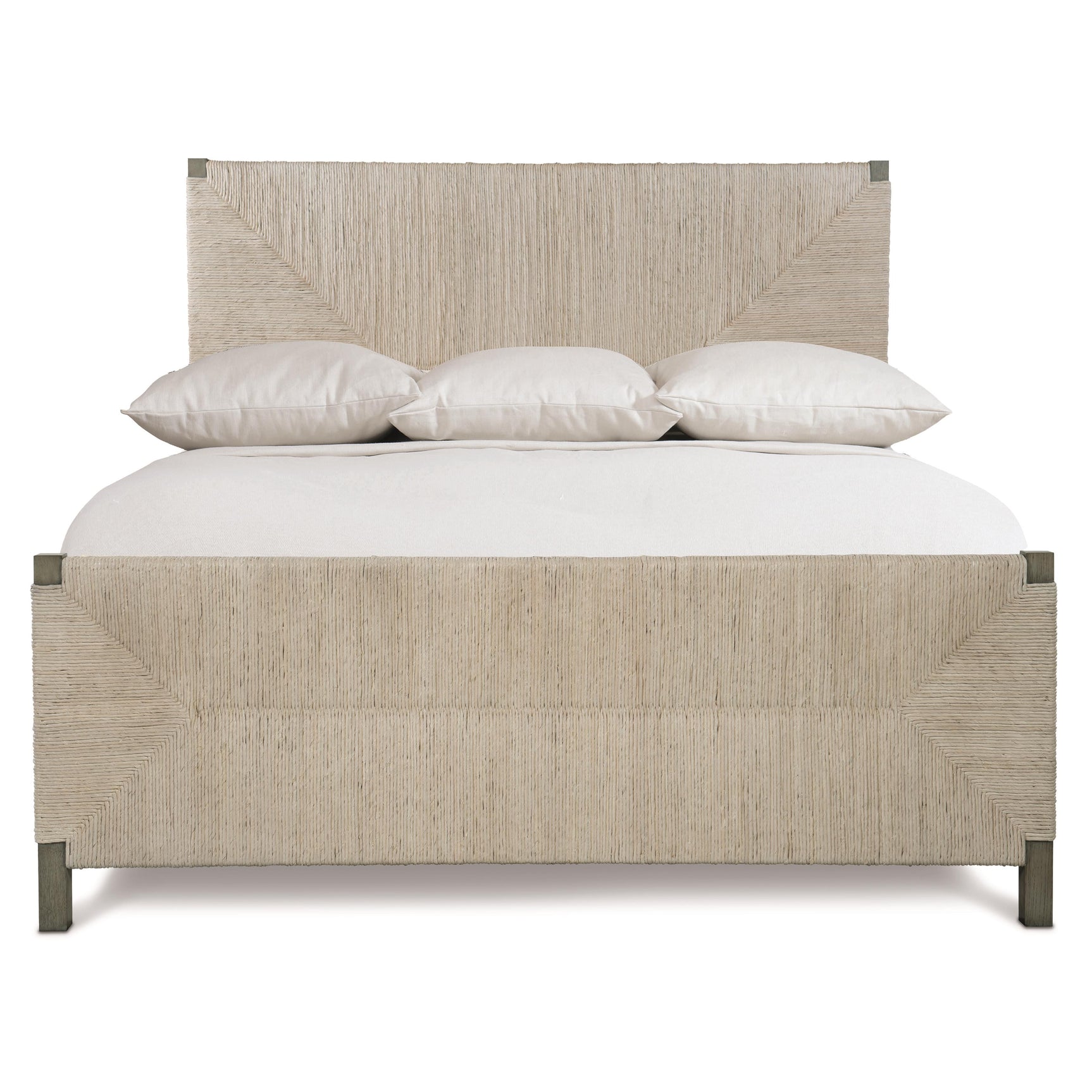 Alannis Rustic Grey Queen Panel Bed - Ornate Home