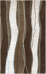 Alanreed Brown Premium Wool Area Rug - Clearance - Ornate Home
