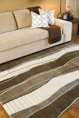 Alanreed Brown Premium Wool Area Rug - Clearance - Ornate Home