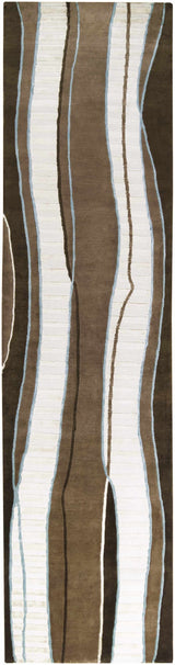 Alanreed Brown Premium Wool Area Rug - Clearance - Ornate Home