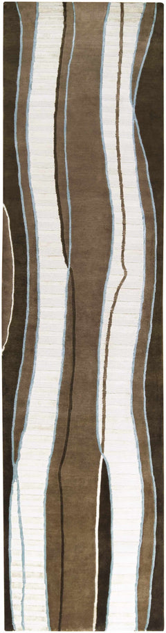 Alanreed Brown Premium Wool Area Rug - Clearance - Ornate Home