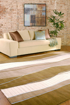Alanreed Brown Premium Wool Area Rug - Clearance - Ornate Home