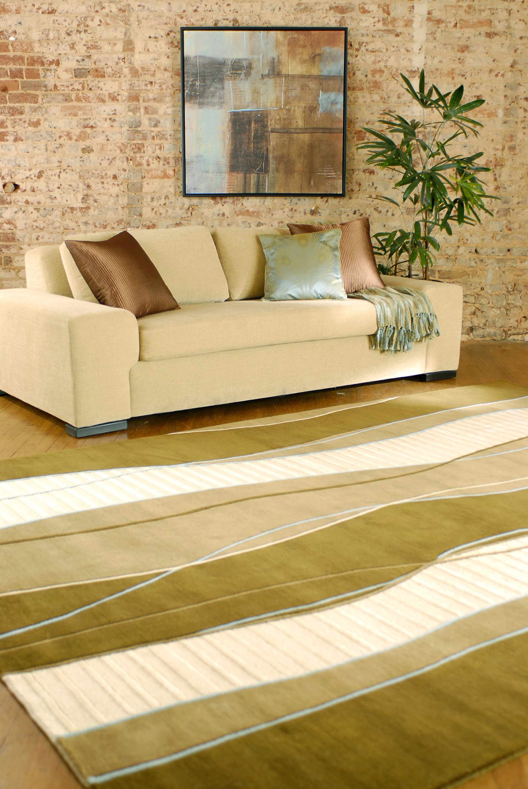 Alanreed Brown Premium Wool Area Rug - Clearance - Ornate Home