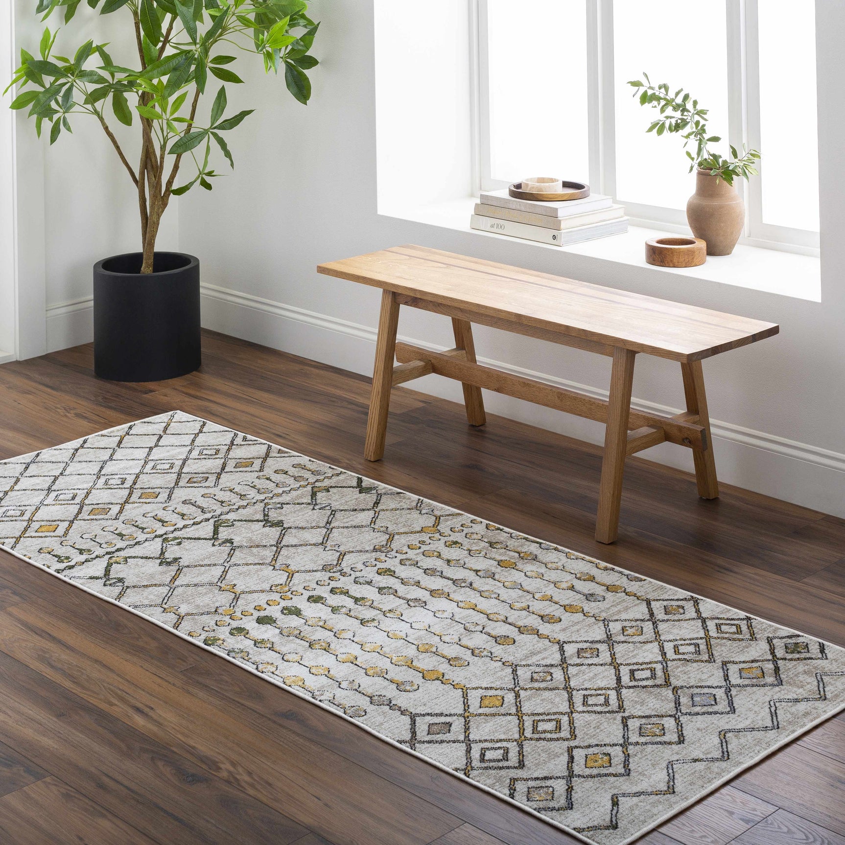 Alanyurt Washable Area Rug - Clearance - Ornate Home