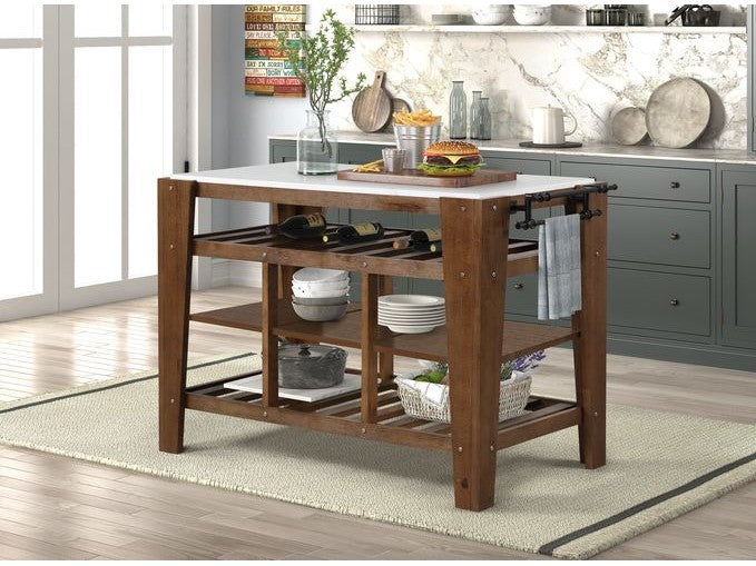 Alaroa Kitchen Island - Ornate Home