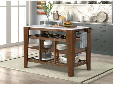 Alaroa Kitchen Island - Ornate Home