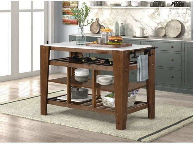 Alaroa Kitchen Island - Ornate Home