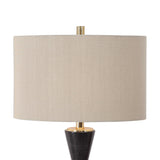 Alastair Black Marble Table Lamp - Ornate Home