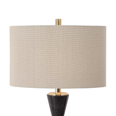Alastair Black Marble Table Lamp - Ornate Home