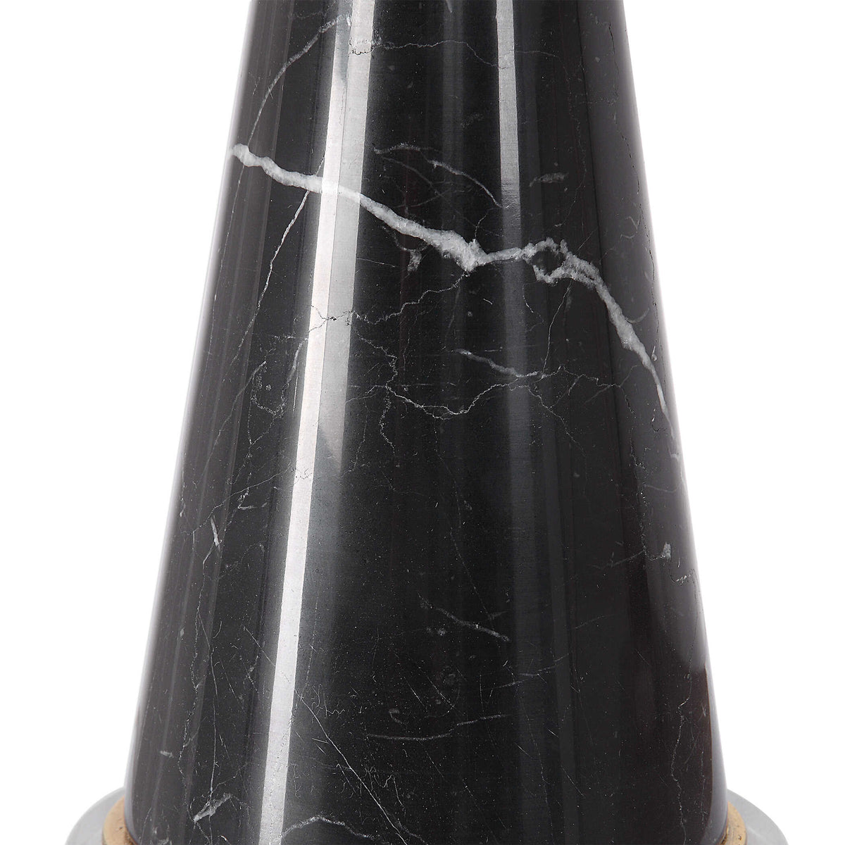 Alastair Black Marble Table Lamp - Ornate Home