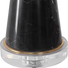 Alastair Black Marble Table Lamp - Ornate Home