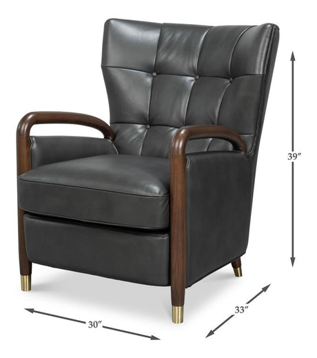 Alastair Grey Chair - Ornate Home