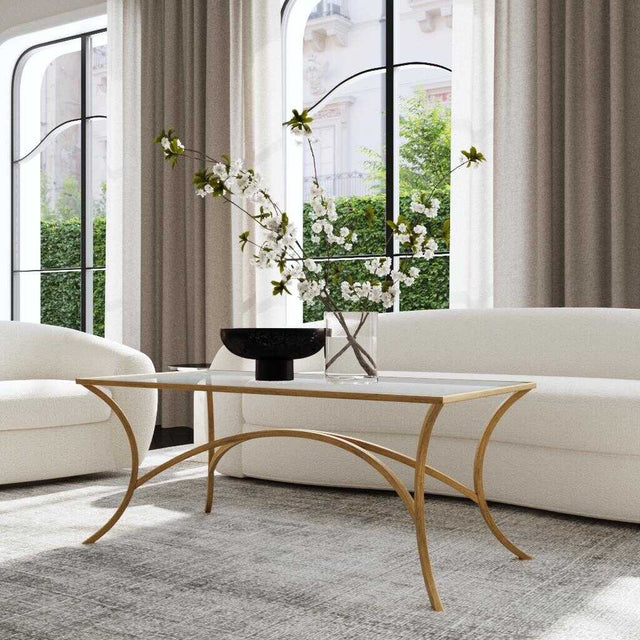 Alayna Gold Coffee Table - Ornate Home