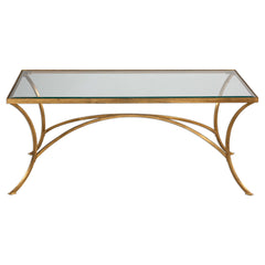 Alayna Gold Coffee Table - Ornate Home