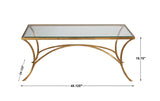 Alayna Gold Coffee Table - Ornate Home