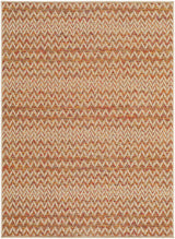 Alazne Burnt Orange Outdoor Area Rug - Ornate Home