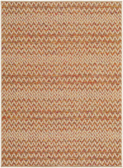Alazne Burnt Orange Outdoor Area Rug - Ornate Home