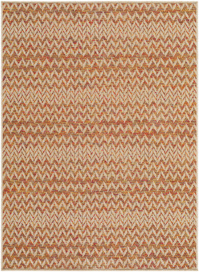 Alazne Burnt Orange Outdoor Area Rug - Ornate Home